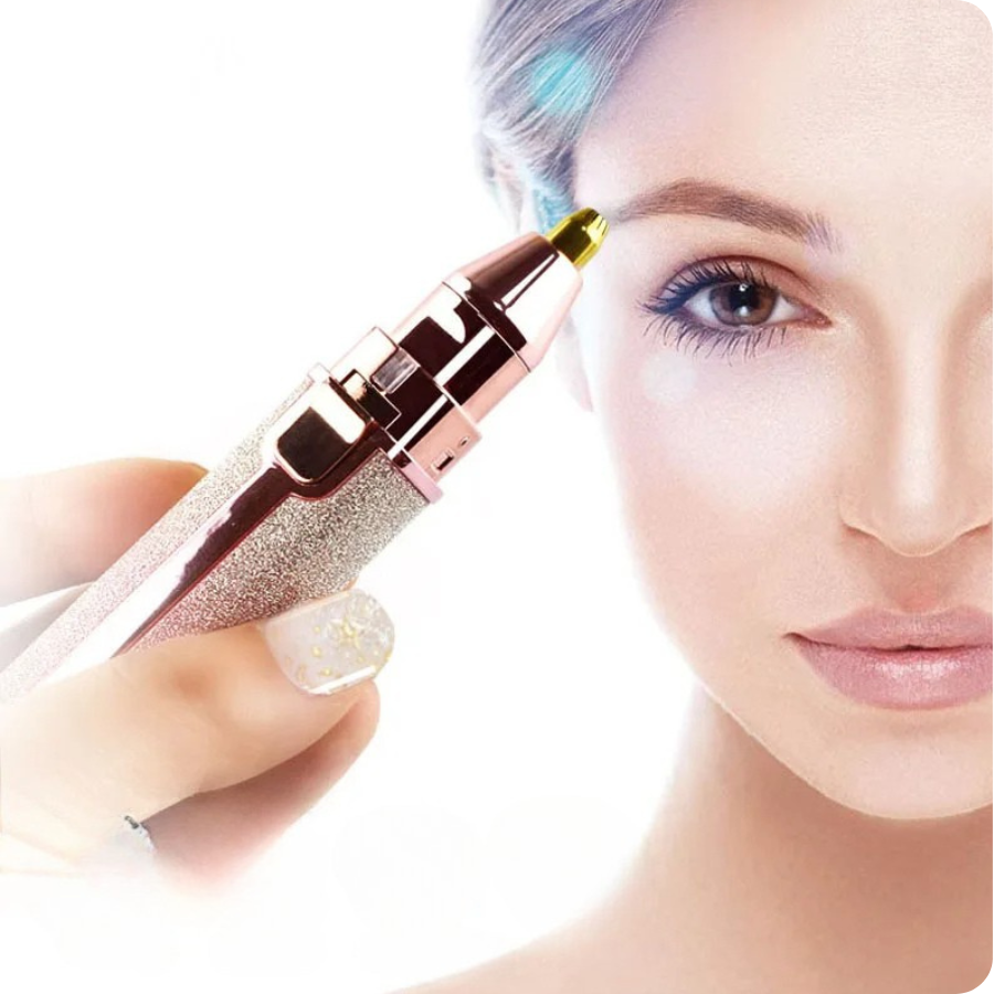 Removedor de Vello Facial 2 en 1 – Piel Suave y Cejas Perfectas al Instante