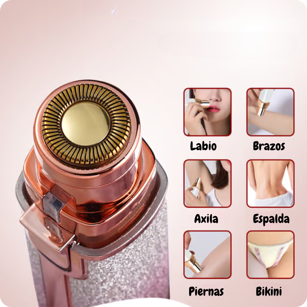 Removedor de Vello Facial 2 en 1 – Piel Suave y Cejas Perfectas al Instante