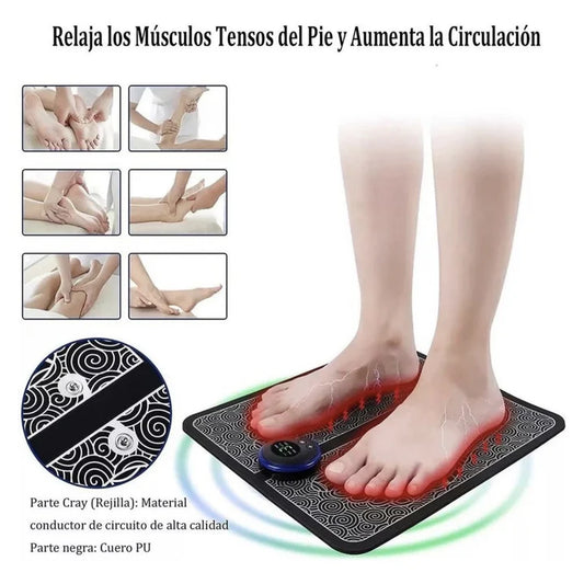 Plataforma de Masaje Neuromuscular™ - Estimula la Circulación - Alivio del Dolor en 10 Minutos al Día