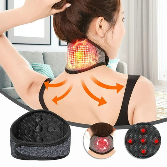 Soporte Cervical Magnético - Alivio Térmico Instantáneo - Reduce la tensión cervical desde el primer uso