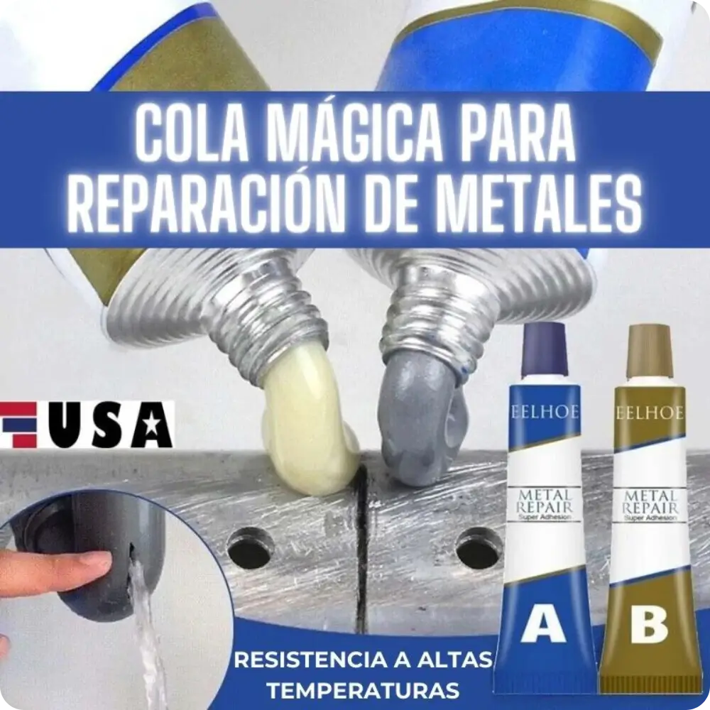 Resistencia Extrema: Solución Rápida y Duradera - PACK (AyB) Soldadura Liquida
