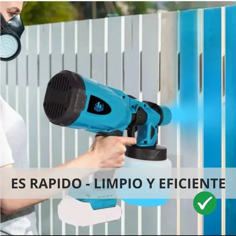 Pulverizador de Pintura SmartSpray - Cubre Grandes Superficies - Termina trabajos grandes en horas en lugar de días
