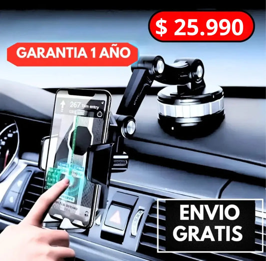 Soporte Adhesivo de Seguridad - Ajusta y gira con facilidad - Aumenta tu seguridad en cada viaje