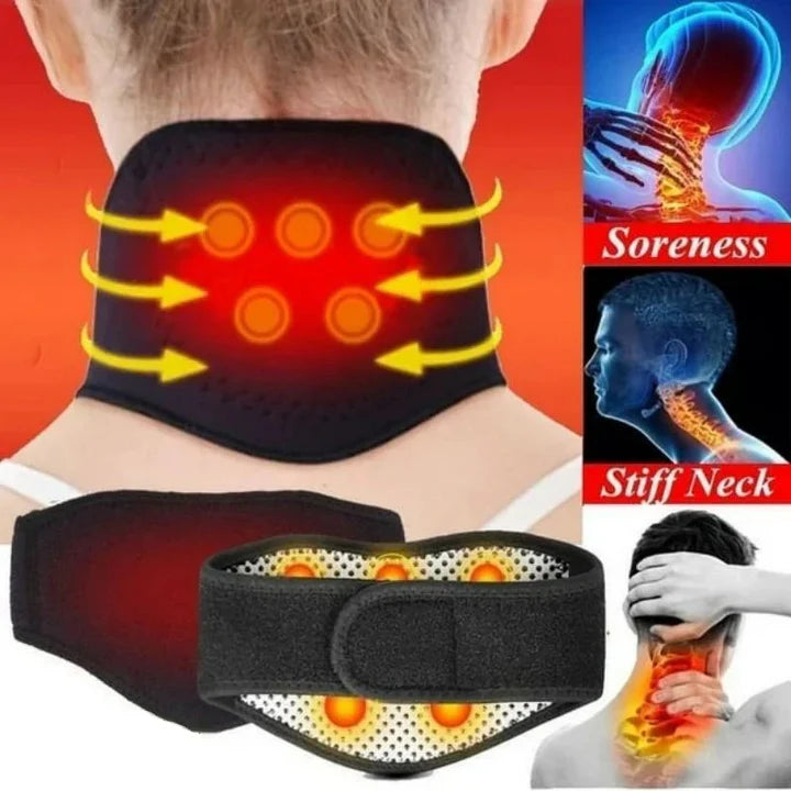 Soporte Cervical Magnético - Alivio Térmico Instantáneo - Reduce la tensión cervical desde el primer uso